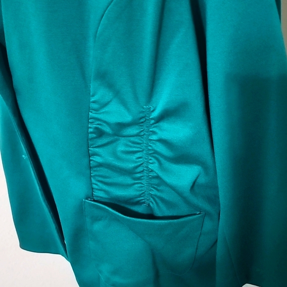 **SOLD** "CATO" EMERALD GREEN JACKET SZ 22/24W - Picture 4 of 10